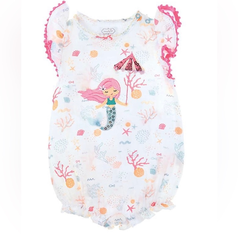 Mud pie Muslin Romper